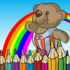 The Bear Coloring Book Puzzle for Kids