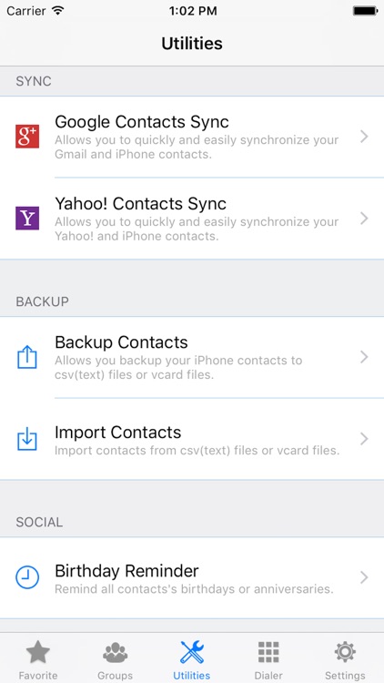 ZXContacts - Smart Contacts & Groups Manager