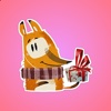Story of the fox in Pants Stickers