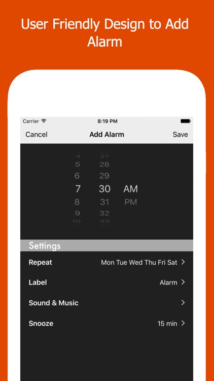 Move Alarm Clock -  My Wake Up Music Alarm Clock screenshot-3