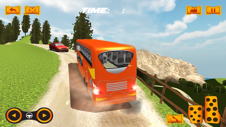 Off Road Bus Driver Simulator: Extreme Car Drive screenshot-4