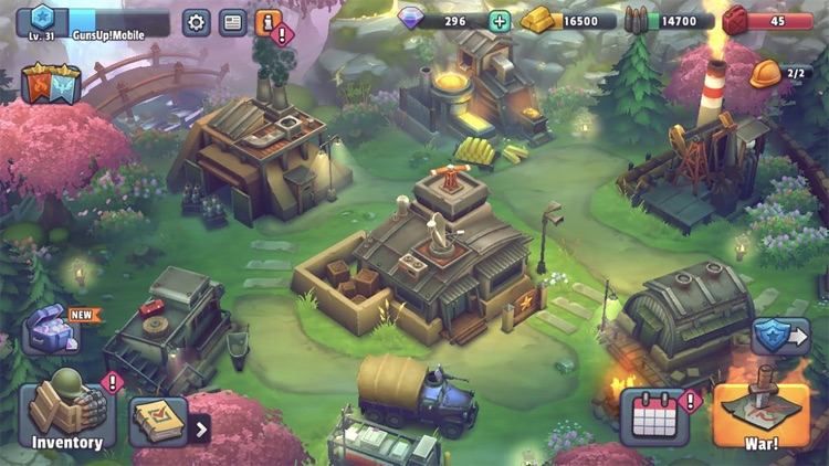 GUNS UP ! Mobile War Strategy screenshot-5