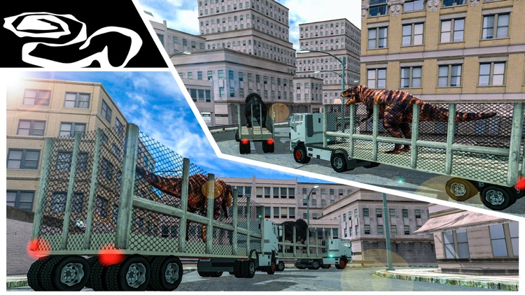 Off-Road Dino Transport Truck & Flight Simulator