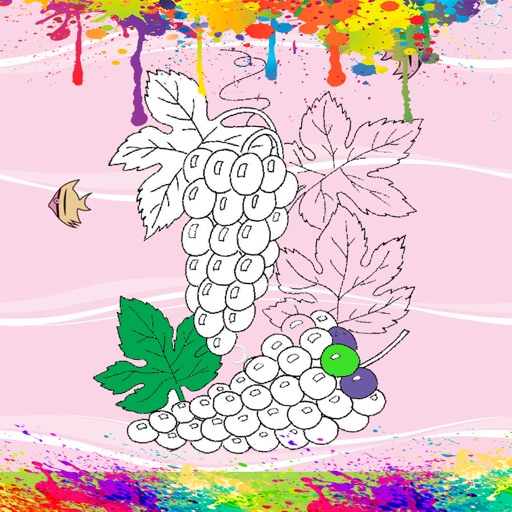 Fruit Coloring Game of World iOS App