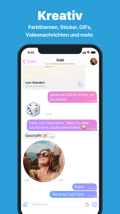 Telegram Messenger app screenshot 5 by Telegram FZ-LLC - appdatabase.net