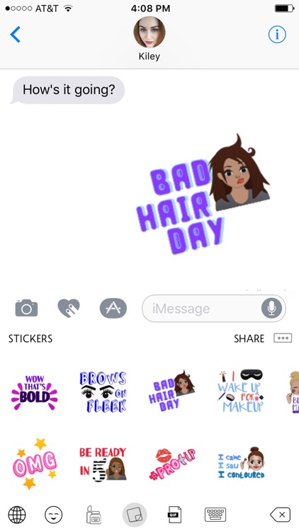 Sephojis – Sephora Emoji Keyboard & GIFs screenshot-3