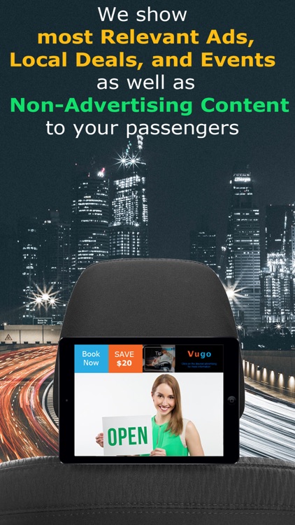 Vugo: in-car advertising