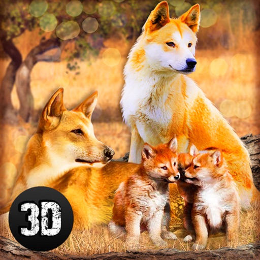 Dingo Dog Wild Life Simulator 3D icon