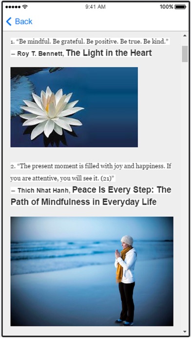 How to cancel & delete Mindfulness Meditation Quotes from iphone & ipad 3
