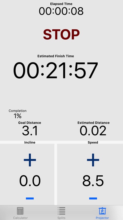 Running Calculator 2