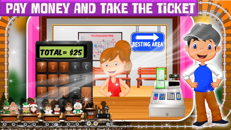 Train Station Cash Register Simulator: Kids Game screenshot-3