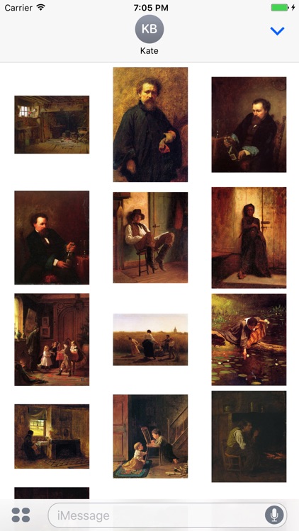 Eastman Johnson Artworks Stickers