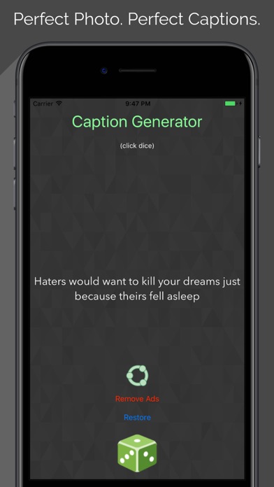 How to cancel & delete Caption Generator from iphone & ipad 1