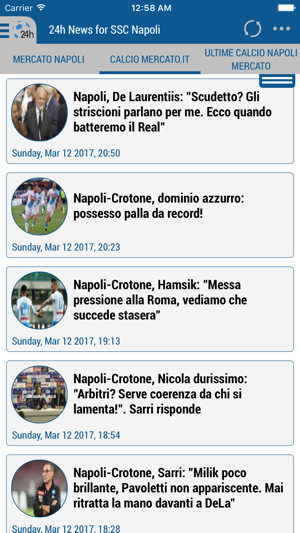 24h News for SSC Napoli(圖1)-速報App