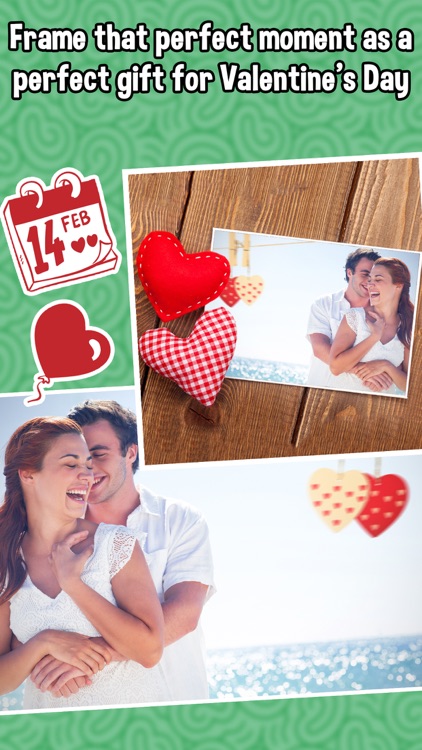 Valentine's Day Frames Photo Collage Editor screenshot-3