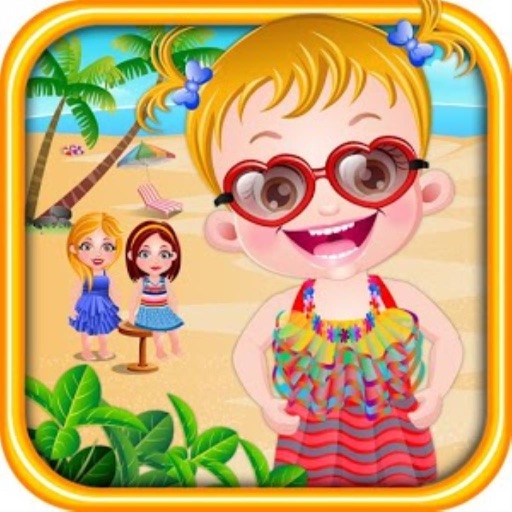 Baby Hazel : Beach Party Icon