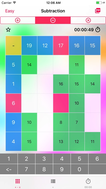 Kids Math Grids