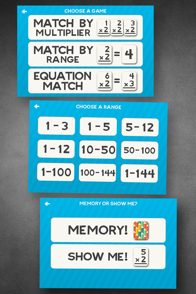 Multiplication Flash Cards Games Fun Math Problems screenshot 3