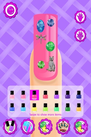 Nail Polish - Dora Nails Decoration game for Girls screenshot 2