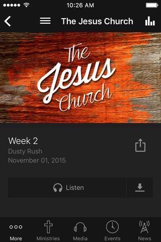 Campus Church App screenshot 2