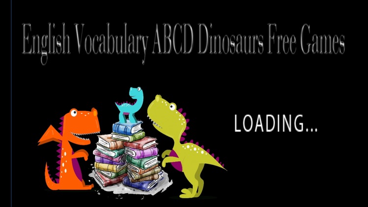 English Vocabulary ABC Dinosaurs Free Games screenshot-4