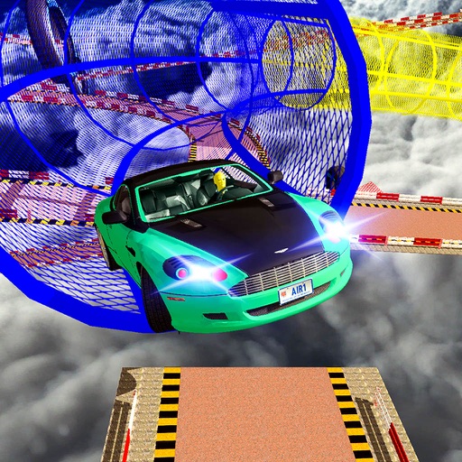 Stadium Sports Car Stunt Driver Racing Simulator Icon