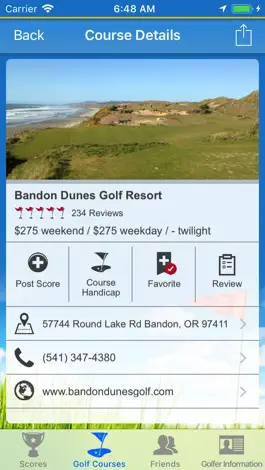 Game screenshot Diablo Golf Handicap Tracker mod apk