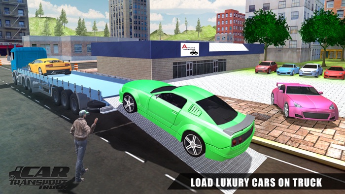 Car Transporter Truck 3D Cargo Trucking Simulator