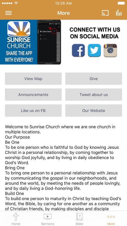 Sunrise Church - California