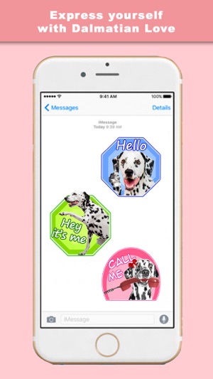 Dalmation Love - Stickers & Keyboard For Dogs(圖4)-速報App