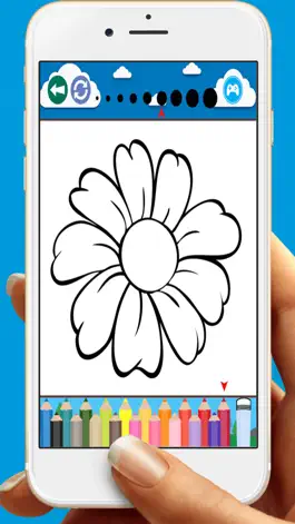 Game screenshot Butterfly Flower For Coloring Book Games hack