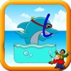 Kids Game Dolphins Coloring Version