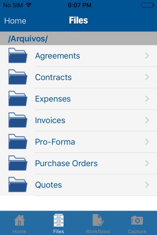 Webviewer mobile client screenshot 2