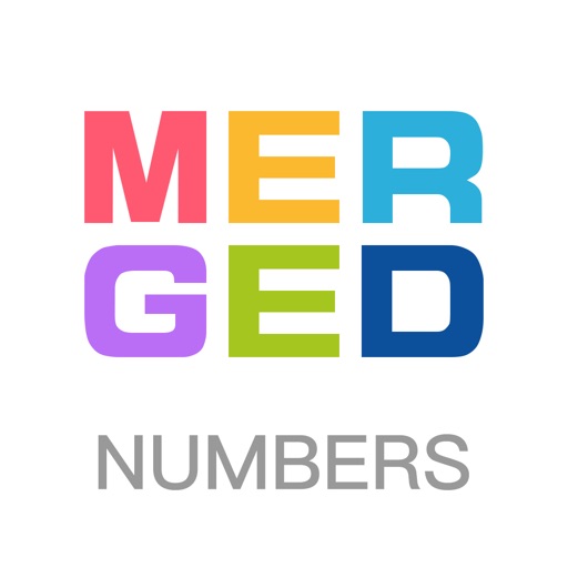 Merged Numbers: the best cool math icon