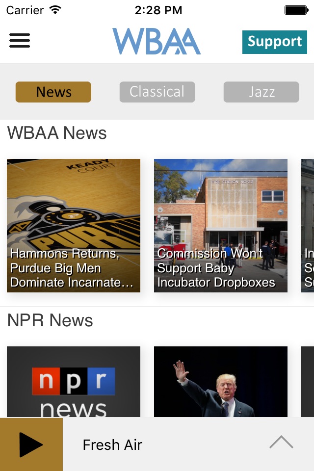 WBAA Public Radio App screenshot 2