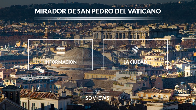 Mirador de San Pedro del Vaticano. Roma