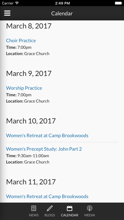 Grace Community Church - Spofford, NH screenshot-4