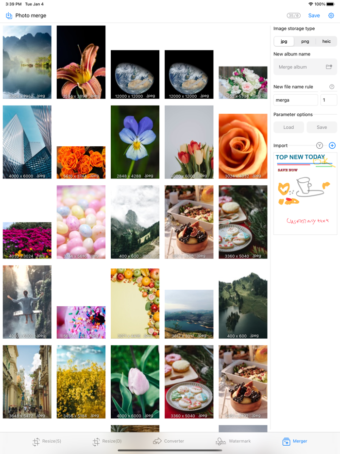 Photo Resize Edit and Compress