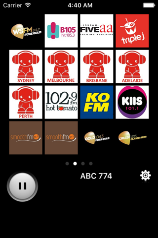 Radios Australia - náhled