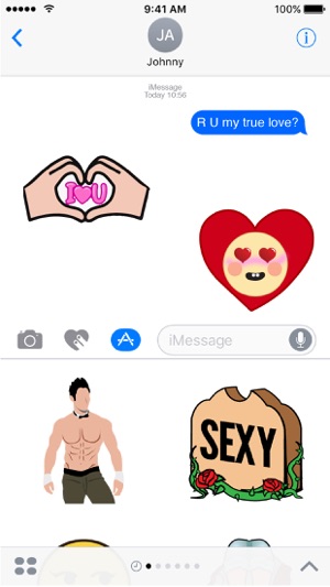 Flirty Emoji(圖1)-速報App