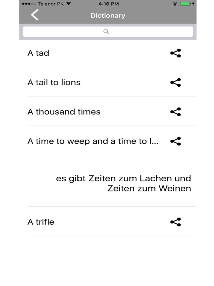 English to German Dictionary for Quick Learning