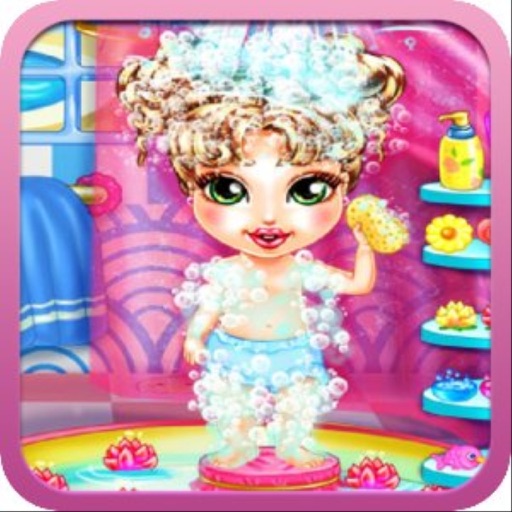 Baby Sara Shower At Pool iOS App