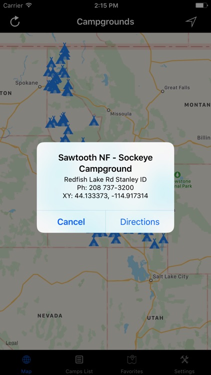 Idaho – Campgrounds & RV Parks