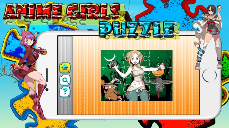 Anime Girls Jigsaw Collection Learning For Kids screenshot-4