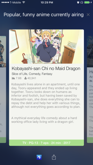 Aozora Discover Find Anime Talking With A Bot On The App Store