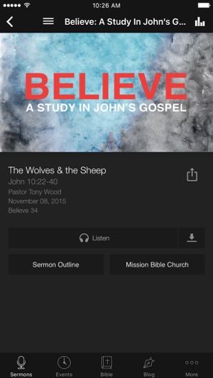 Mission Bible Church(圖2)-速報App