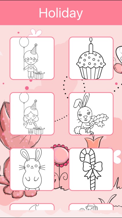 Christmas, Holiday Coloring Book for Kids screenshot-3