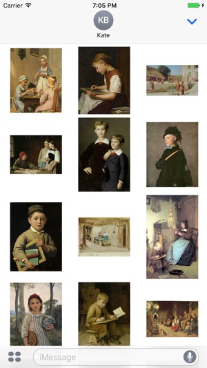 Albert Anker Artworks Stickers(圖3)-速報App