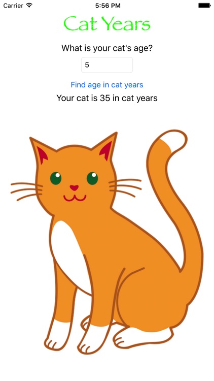 Cat Years - Fun And Simple Converter For Cat Years screenshot-3