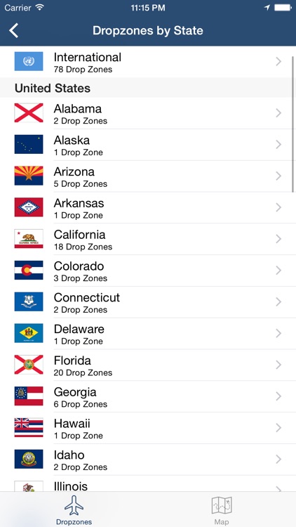 Dropzones - USPA Dropzone Finder screenshot-4